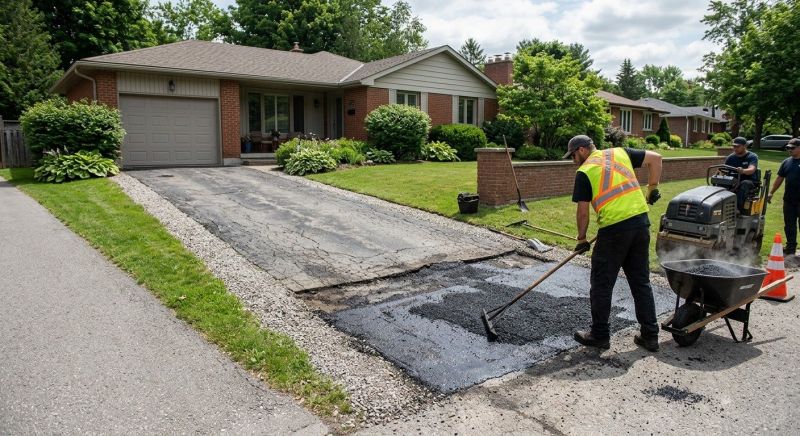 Asphalt Driveway Repair in Little Rock, AR