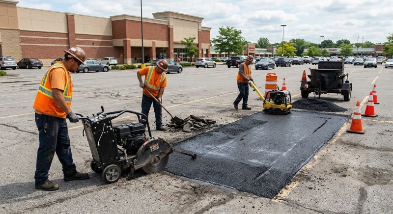 Commercial Asphalt Repair in Savannah, GA