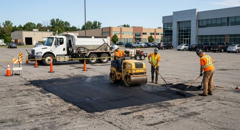 Commercial Paving Repair in Palm Springs, CA