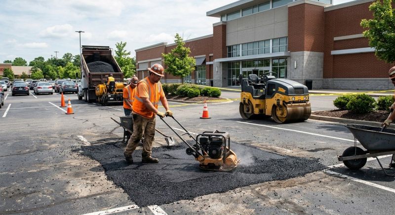 Commercial Pothole Repair in Palm Springs, CA