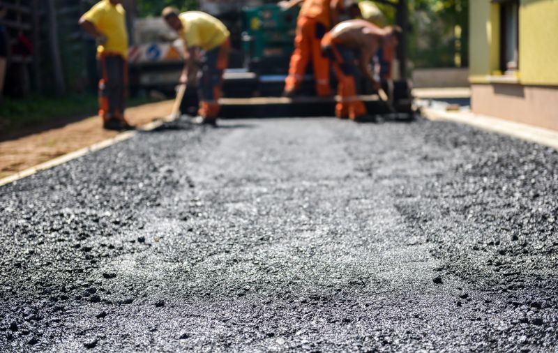 Local Blacktop Driveway Installation pros at work