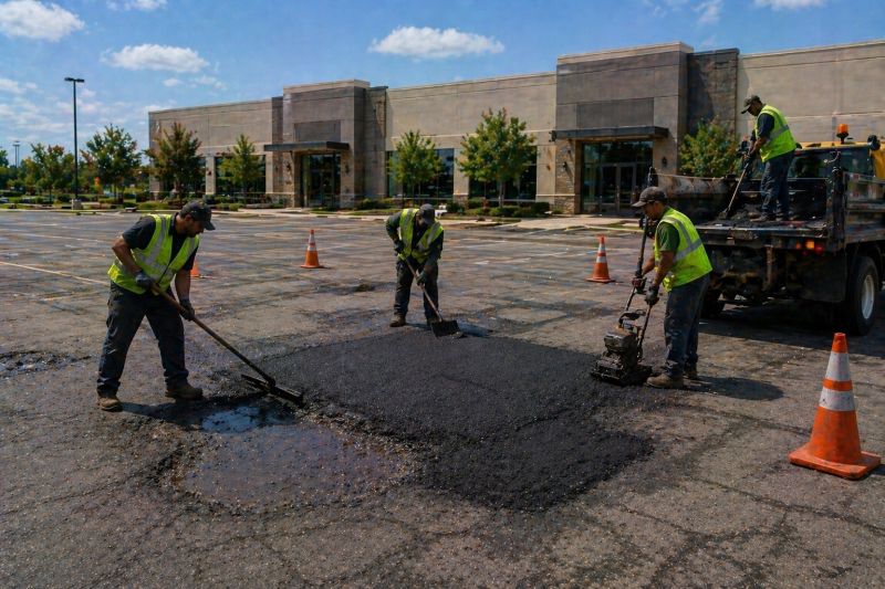 Parking Lot Repair in Savannah, GA